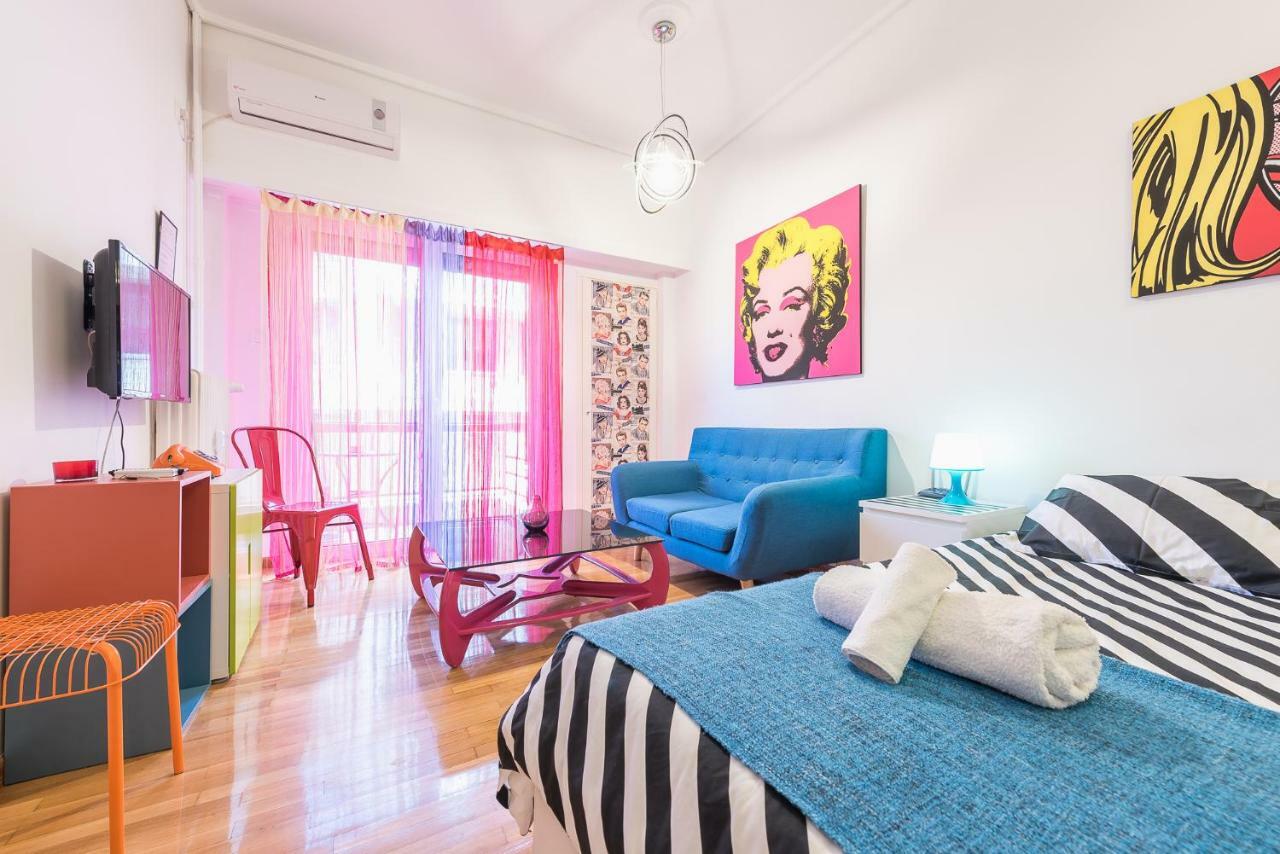Zenios Amintas-Pop-Artment For Two In City Center เอเธนส์ ภายนอก รูปภาพ