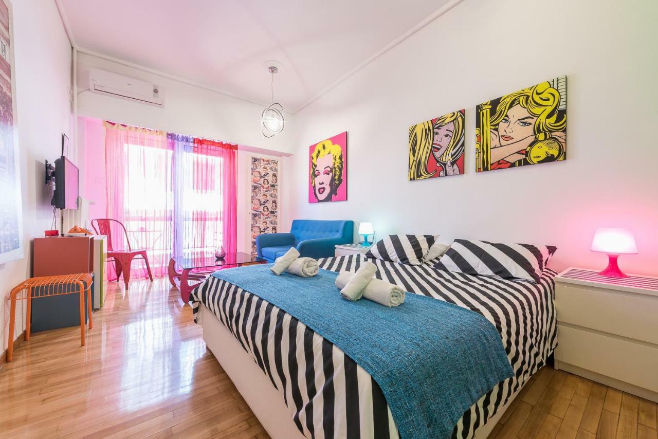Zenios Amintas-Pop-Artment For Two In City Center เอเธนส์ ภายนอก รูปภาพ