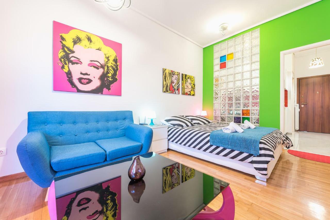 Zenios Amintas-Pop-Artment For Two In City Center เอเธนส์ ภายนอก รูปภาพ